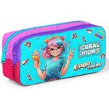 Coral High K-Pop Desenli Kalem Kutusu 12118