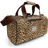 Coral High Kahverengi Leopar Desenli Spor Çanta 27533 Kız Çocuklar için Eğlenceli ve Fonksiyonel