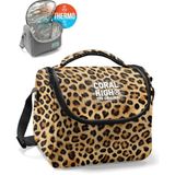 Coral High Kahverengi Leopar Desenli Thermo Beslenme Çantası 22781
