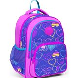 Coral High Kalpli İlkokul Çantası Mavi - Pembe 30 x 39 x 15 cm Elde ve Omuzda Taşımaya Uygun