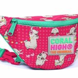 Coral High Kids Bel Çantası Lama Desenli - Pembe - Kız Çocuk 22564