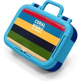 Coral High Kids Çok Renkli Çizgi Desenli Paslanmaz Çelik Beslenme Kabı 39112 - 1 Adet