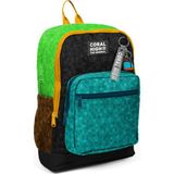 Coral High Kids Craft Desenli Okul Sırt Çantası 33216 - 1 Adet - Yaşil