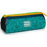Coral High Kids Craft Desenli Üç Bölmeli Kalem Çantası 31016