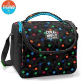 Coral High Kids Desenli Thermo Beslenme Çantası - Puantiyeli