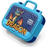 Coral High Kids Dragon Desenli Paslanmaz Çelik Beslenme Kabı 39113