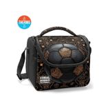 Coral High Kids Futbol Desenli Thermo Beslenme Çantası 37117 Siyah