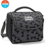 Coral High Kids Gri Siyah Yarasa Desenli Thermo Beslenme Çantası 37144 - 1 Adet - 18S-Siyah
