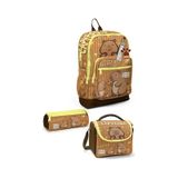 Coral High Kids Kapibara Desenli 3 Lü Okul Çanta Seti Set0123783 Kahverengi