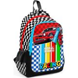 Coral High Kids Kırmızı Araba Desenli Üç Bölmeli Okul Sırt Çantası 33257 - 1 Adet - 003-Lacivert