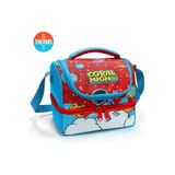Coral High Kids Kırmızı Mavi Astronot Uzay Desenli Thermo İki Katlı Beslenme Çantası 37209