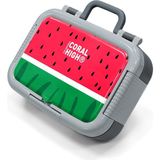 Coral High Kids Kırmızı Yeşil Karpuz Desenli Paslanmaz Çelik Beslenme Kabı 39317 - 1 Adet - Lacivert