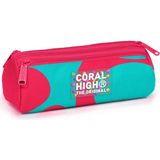 Coral High Kids Koyu Pembe Turuncu Desenli Thermo Beslenme Çantası 22784