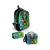 Coral High Kids Kulaklık Game Desenli 3 Lü Okul Çanta Seti Set0123667