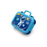 Coral High Kids Lacivert Astronot Desenli Paslanmaz Çelik Beslenme Kabı 39152