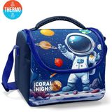 Coral High Kids Lacivert Astronot Desenli Thermo Beslenme Çantası 37152 - 1 Adet - Lacivert - Mavi