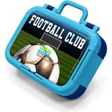 Coral High Kids Lacivert Futbol Desenli Paslanmaz Çelik Beslenme Kabı 39286 - 1 Adet