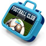 Coral High Kids Lacivert Futbol Desenli Paslanmaz Çelik Beslenme Kabı 39286