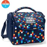 Coral High Kids Lacivert Geometrik Desenli Thermo Beslenme Çantası 37135