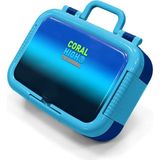 Coral High Kids Lacivert Mavi Renk Geçişli Desenli Paslanmaz Çelik Beslenme Kabı 39253 - 1 Adet - Lacivert - Mavi