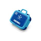 Coral High Kids Lacivert Saks Futbol Desenli Paslanmaz Çelik Beslenme Kabı 39204