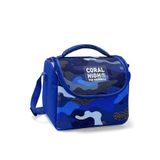 Coral High Kids Lacivert Saks Kamuflaj Desenli Thermo Beslenme Çantası 22789