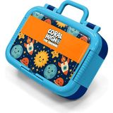 Coral High Kids Lacivert Uzay Desenli Paslanmaz Çelik Beslenme Kabı 39160 - 1 Adet - Lacivert - Mavi