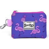 Coral High Kids Lavanta Flamingo Desenli Bozuk Para Çantası 21726 - Renkli
