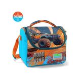 Coral High Kids Mavi Turuncu High Wheels Truck Desenli Thermo Beslenme Çantası 11794 Turuncu - Mavi