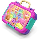 Coral High Kids Milka Dondurma Desenli Paslanmaz Çelik Beslenme Kabı 39154 - 1 Adet - Pembe