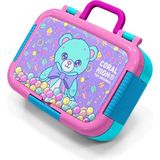 Coral High Kids Milka Şeker Ayıcık Desenli Paslanmaz Çelik Beslenme Kabı 39105 - 1 Adet - Mor