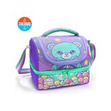 Coral High Kids Milka Şeker Ayıcık Desenli Thermo İki Katlı Beslenme Çantası 37202 124-Pembe