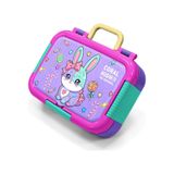 Coral High Kids Milka Su Yeşili Tavşan Desenli Paslanmaz Çelik Beslenme Kabı 39155 Mor