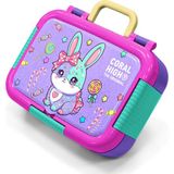 Coral High Kids Milka Su Yeşili Tavşan Desenli Paslanmaz Çelik Beslenme Kabı 39155