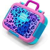 Coral High Kids Mor Leopar Desenli Paslanmaz Çelik Beslenme Kabı 39166 - 1 Adet