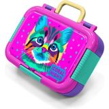 Coral High Kids Mor Pembe Kedi Desenli Paslanmaz Çelik Beslenme Kabı 39319 - 1 Adet