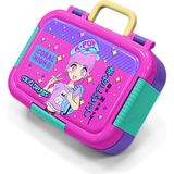 Coral High Kids Mor Pembe Mavi Simli K-Pop Desenli Paslanmaz Çelik Beslenme Kabı 39355 - 1 Adet - Mavi - Açık Pembe