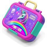 Coral High Kids Mor Simli Unicorn Desenli Paslanmaz Çelik Beslenme Kabı 39361 - 1 Adet