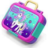 Coral High Kids Mor Su Yeşili Unicorn Desenli Paslanmaz Çelik Beslenme Kabı 39325