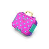 Coral High Kids Neon Pembe Su Yeşili Kalp Desenli Paslanmaz Çelik Beslenme Kabı 39212