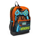 Coral High Kids Okul Çantası Gri Turuncu Gamer 23746