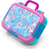 Coral High Kids Pastel Pembe Unicorn Deniz Kızı Desenli Paslanmaz Çelik Beslenme Kabı 39310