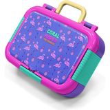 Coral High Kids Pembe Lavanta Flamingo Desenli Paslanmaz Çelik Beslenme Kabı 39211 - 1 Adet
