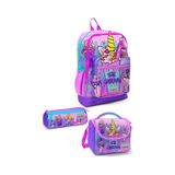 Coral High Kids Pembe Mor Milkshake Dondurma Desenli 3 Lü Okul Çanta Seti Set0123749