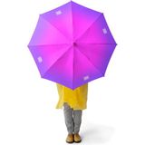 Coral High Kids Pembe Mor Renk Geçişli Çocuk Şemsiyesi 12665 - Açık Pembe - Koyu Pembe