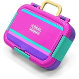 Coral High Kids Pembe Pastel Renkli Paslanmaz Çelik Beslenme Kabı 39315 - 1 Adet