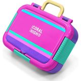 Coral High Kids Pembe Pastel Renkli Paslanmaz Çelik Beslenme Kabı 39315