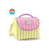 Coral High Kids Pembe Sarı Çizgi Desenli Thermo Beslenme Çantası 37123