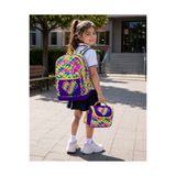 Coral High Kids Pixel Heart 3'lü okul çantası