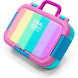 Coral High Kids Renk Geçişli Desenli Paslanmaz Çelik Beslenme Kabı 39164 - 1 Adet - Pembe